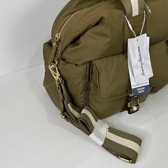 Tommy Bahamas Army green Travel Everyday duffle bag - Picture 3 of 13
